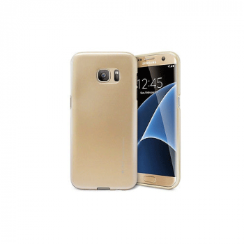 Goospery iJelly Case Tasche für Samsung Galaxy S7 Edge gold