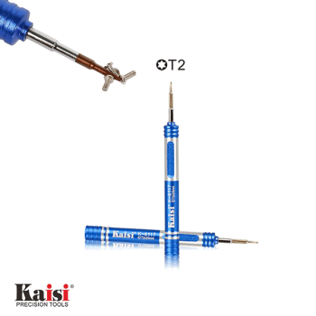 KAISI K-8117 Magnetischer Schraubendreher T2, blau