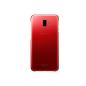 Preview: Samsung Gradation Cover für Galaxy J6+ rot (EF-AJ610CREGWW)