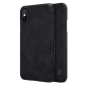 Preview: Nillkin Qin Leder Flip-Tasche mit Kartenfach für iPhone Xs / X schwarz