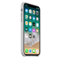 Preview: starfix Silikon-Tasche Schutz-Hülle Cover S-Case für iPhone XS / X grau