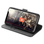 Preview: Spigen Flip Book Cover Tasche Schutz-Hülle Case Wallet S für iPhone 11 Pro Max schwarz (075CS27149)