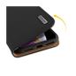 Preview: Dux Ducis Wish Series Echt Leder Flip Wallet für Apple iPhone 11 Pro Max schwarz