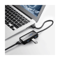 Preview: Ugreen HUB 3x USB 3.0 Externer Netzwerkadapter RJ45 Giga Ethernet schwarz Preview: Ugreen HUB 3x USB 3.0 Externer Netzwerkadapter RJ45 Giga Ethernet schwarz