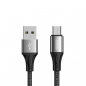 Preview: Joyroom  USB - micro USB Lade-/Datenkabel 3A 0,2 m schwarz