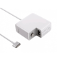 Preview: Rixus 60W Ladegerät (MagSafe2 Adapter 60W Anschluss-Type "T") für Macbook weiss, blister