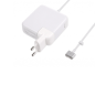 Preview: Rixus 60W Ladegerät (MagSafe2 Adapter 60W Anschluss-Type "T") für Macbook weiss, blister