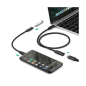 Preview: Ugreen Verlängerungskabel USB Typ C 3.1 (weiblich) - USB Typ C 3.1 (männlich) schwarz (0,5m)