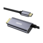 Preview: Choetech unidirektionaler Adapter USB Typ C (m) auf HDMI 4K 60Hz (m) + Netzteil 60W 1,8m grau Preview: Choetech unidirektionaler Adapter USB Typ C (m) auf HDMI 4K 60Hz (m) + Netzteil 60W 1,8m grau