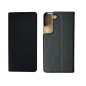 Preview: Galeli Echtleder Book Case Schutz-Hülle Marc Flip-Tasche passend für Samsung Galaxy S22, schwarz