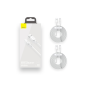 Preview: Baseus 2x USB Typ-C Lade-/Datenkabel Power Delivery Quick Charge 40W 5A 1,5m weiß (TZCATZJ-02) Preview: Baseus 2x USB Typ-C Lade-/Datenkabel Power Delivery Quick Charge 40W 5A 1,5m weiß (TZCATZJ-02)