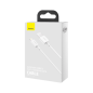 Preview: Baseus Superior USB-Kabel zu Lightning Lade-/Datenkabel 2.4A 1 m Weiß (CALYS-A02) Preview: Baseus Superior USB-Kabel zu Lightning Lade-/Datenkabel 2.4A 1 m Weiß (CALYS-A02)