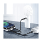 Preview: Joyroom 3in1 USB Kabel - Lightning / USB Typ C / Micro USB 3.5A (15cm) schwarz (S-01530G9) Preview: Joyroom 3in1 USB Kabel - Lightning / USB Typ C / Micro USB 3.5A (15cm) schwarz (S-01530G9)