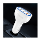 Preview: Dudao Multi KFZ-Ladegerät Quick Charge Schnelladegerät 3.0 QC3.0 2.4A 18W 3x USB, Weiss (R7S) Preview: Dudao Multi KFZ-Ladegerät Quick Charge Schnelladegerät 3.0 QC3.0 2.4A 18W 3x USB, Weiss (R7S)