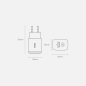 Preview: Baseus Compact Fast USB-A + USB-C Ladegerät 20W 3A Power Delivery Quick Charge 3.0 weiss Preview: Baseus Compact Fast USB-A + USB-C Ladegerät 20W 3A Power Delivery Quick Charge 3.0 weiss