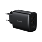 Preview: Baseus Compact Ladegerät 3x USB-A 17W schwarz (CCXJ020101) Preview: Baseus Compact Ladegerät 3x USB-A 17W schwarz (CCXJ020101)