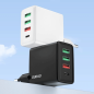 Preview: Dudao Schnellladegerät 3 x USB-A + 1x USB-C 20W, PD, QC 3.0 weiss (A5H) Preview: Dudao Schnellladegerät 3 x USB-A + 1x USB-C 20W, PD, QC 3.0 weiss (A5H)