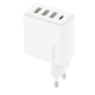 Preview: Dudao Schnellladegerät 3 x USB-A + 1x USB-C 20W, PD, QC 3.0 weiss (A5H) Preview: Dudao Schnellladegerät 3 x USB-A + 1x USB-C 20W, PD, QC 3.0 weiss (A5H)