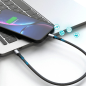 Preview: Dudao Lade-/Datenkabel USB Typ-C zu USB Lightning PD 30W schwarz 0,23m (L10P)
