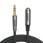 Preview: Ugreen AV190 Kabel AUX-Verlängerungskabel 3,5 mm Miniklinke 3m, schwarz Preview: Ugreen AV190 Kabel AUX-Verlängerungskabel 3,5 mm Miniklinke 3m, schwarz
