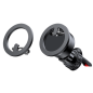 Preview: Joyroom Kit multifunktionaler magnetischer Autohalter Ring Telefonhalterung schwarz (JR-ZS294) Preview: Joyroom Kit multifunktionaler magnetischer Autohalter Ring Telefonhalterung schwarz (JR-ZS294)