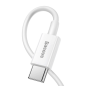 Preview: Baseus Superior Series USB-C zu Lightning PD Schnellladekabel 20W Daten-/Ladekabel 1m, weiss (69051) Preview: Baseus Superior Series USB-C zu Lightning PD Schnellladekabel 20W Daten-/Ladekabel 1m, weiss (69051)