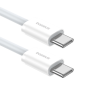 Preview: Baseus Superior Series II Schnelladekabel USB-C zu USB-C 30 W 480 Mbit/s Daten-/Ladekabel 2m, Weiß Preview: Baseus Superior Series II Schnelladekabel USB-C zu USB-C 30 W 480 Mbit/s Daten-/Ladekabel 2m, Weiß