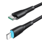 Preview: Joyroom Starry Series 30 W USB-C zu Lightning Schnelladekabel 1m, schwarz (SA32-CL3) Preview: Joyroom Starry Series 30 W USB-C zu Lightning Schnelladekabel 1m, schwarz (SA32-CL3)
