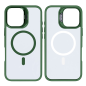 Preview: Rixus Classic03 Magnetic Cover MagSafe Schutz-Hülle mit Standfunktion für iPhone 16 Pro inkl. Kamera-Schutzglas, dunkelgrün Preview: Rixus Classic03 Magnetic Cover MagSafe Schutz-Hülle mit Standfunktion für iPhone 16 Pro inkl. Kamera-Schutzglas, dunkelgrün