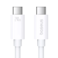 Preview: Baseus Superior 2 USB-C zu USB-C USB4-Kabel 240 W 1,8 m, weiß (CB000066) Preview: Baseus Superior 2 USB-C zu USB-C USB4-Kabel 240 W 1,8 m, weiß (CB000066)