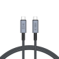 Preview: Tech-Protect UltraBoost Max USB-C 4.0 / USB-C 4.0 PD 240W 8K 40 Gbit/s 2 m Kabel, Grau Preview: Tech-Protect UltraBoost Max USB-C 4.0 / USB-C 4.0 PD 240W 8K 40 Gbit/s 2 m Kabel, Grau