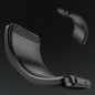 Preview: starfix Carbon Silikon Schutz-Hülle für Samsung Galaxy S25, schwarz Preview: starfix Carbon Silikon Schutz-Hülle für Samsung Galaxy S25, schwarz