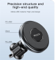 Preview: YESIDO C190 Wireless Fast charging Magsafe Halterung mit Lüftungsclip für iPhone 12 - 17 Serie