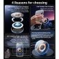 Preview: YESIDO C308 Wireless 15W Fast charging Magsafe Halterung mit Lüftungsclip für iPhone 12 - 17 Serie