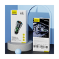 Preview: Dudao R4T 25W USB-A / USB-C KFZ-Ladegerät, grau Preview: Dudao R4T 25W USB-A / USB-C KFZ-Ladegerät, grau