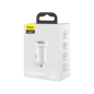 Preview: Baseus Grain Pro Autoladegerät 2x USB 4,8 A weiß (CCALLP-02) Preview: Baseus Grain Pro Autoladegerät 2x USB 4,8 A weiß (CCALLP-02)