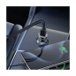 Preview: Wozinsky 65W kfz-Ladegerät USB-C PD 65W / USB-A 45W QC 3.0, schwarz Preview: Wozinsky 65W kfz-Ladegerät USB-C PD 65W / USB-A 45W QC 3.0, schwarz