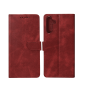 Preview: Rixus Flip-Hülle Wallet passend für Samsung Galaxy A16 A165F, A16 5G (A166B) mit Standfunktion, rot