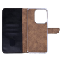 Preview: Rixus Flip Book Cover Tasche Schutz-Hülle Case passend für Xiaomi Redmi 15C, schwarz