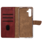 Preview: Rixus Flip-Hülle Wallet passend für Samsung Galaxy A16 A165F, A16 5G (A166B) mit Standfunktion, rot