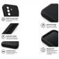 Preview: starfix AIR Silikon-Hülle passend für Samsung Galaxy A27 5G (A276B), schwarz