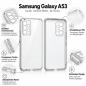 Preview: starfix Air Silikon-Hülle passend für Samsung Galaxy A53 5G, transparent