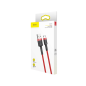 Preview: Baseus USB / Micro-USB Datenkabel/Ladekabel, Nylon Geflochten QC3.0, 2.4A rot (1M) Preview: Baseus USB / Micro-USB Datenkabel/Ladekabel, Nylon Geflochten QC3.0, 2.4A rot (1M)
