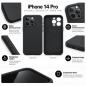 Preview: starfix Air Silikon-Hülle passend für Apple iPhone 14 Pro, schwarz