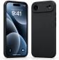 Preview: starfix Air Silikon-Tasche passend für Apple iPhone 17 Air, schwarz