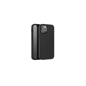 starfix Ultra Slim Silikon-Tasche (2mm) für Apple iPhone 15 Pro, schwarz