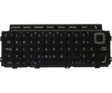 Nokia E90 Tastenmatte Tastatur QWERTZ