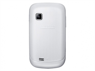 Samsung S5670 Galaxy Fit Akkudeckel Cover weiß