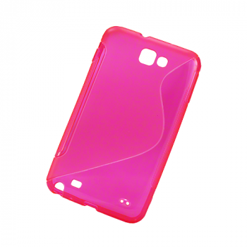 Silikonhülle S-Line für Samsung i9220/N7000 Note rosa