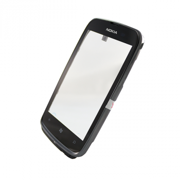 Nokia Lumia 610 Oberschale + Touch Einheit schwarz